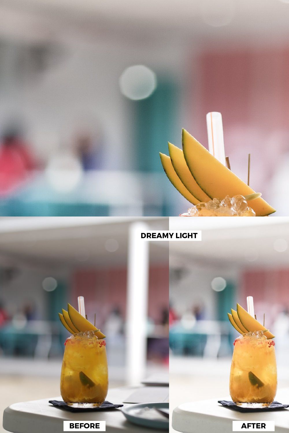 Juicy Fruit Lightroom Preset pinterest preview image.