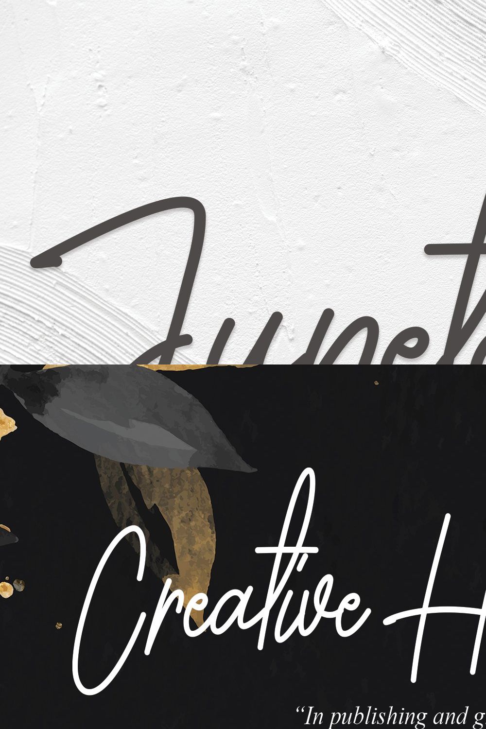 Juneteenth | Script Font pinterest preview image.