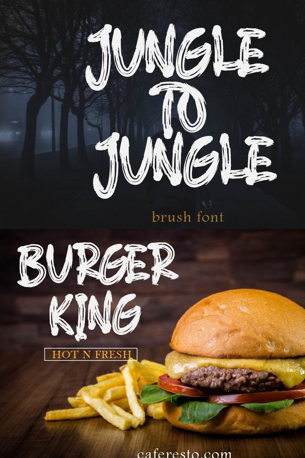 JUNGLE TO JUNGLE pinterest preview image.