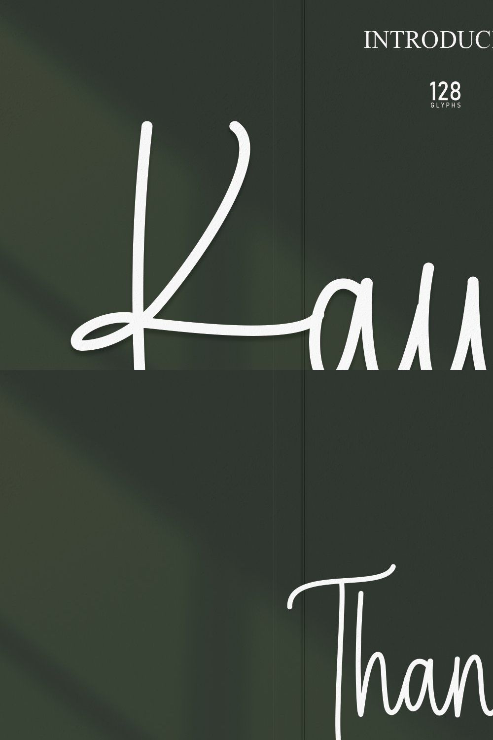 Kawaii | Script Font pinterest preview image.