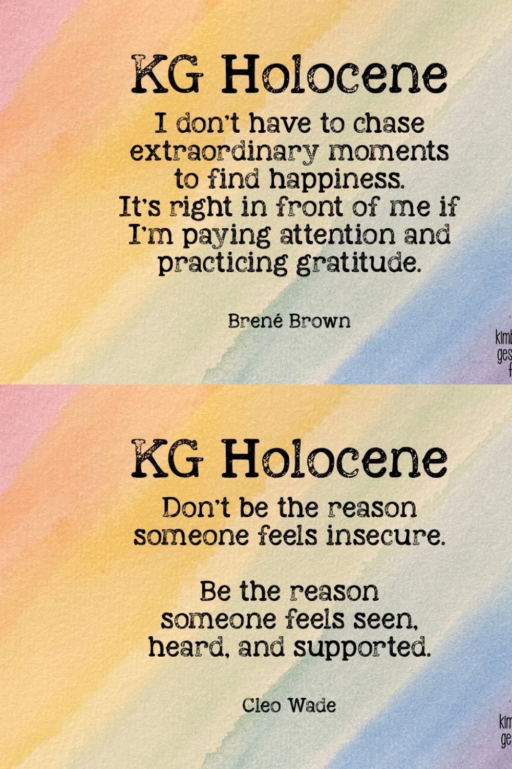 KG Holocene pinterest preview image.