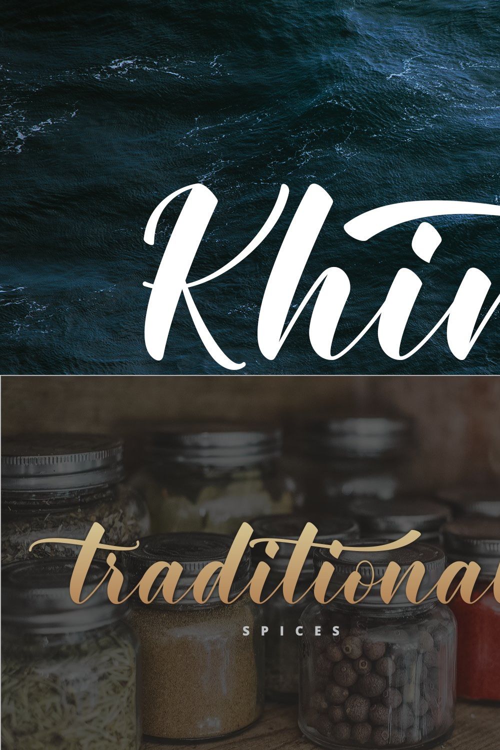 Khinta Script pinterest preview image.