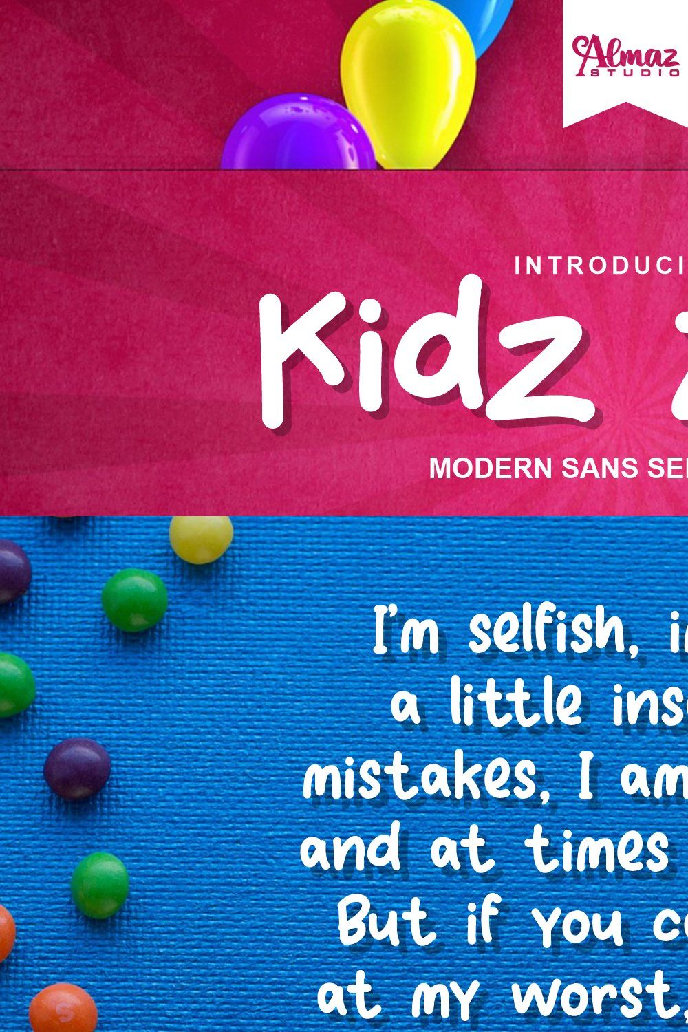 Kidz Zone pinterest preview image.