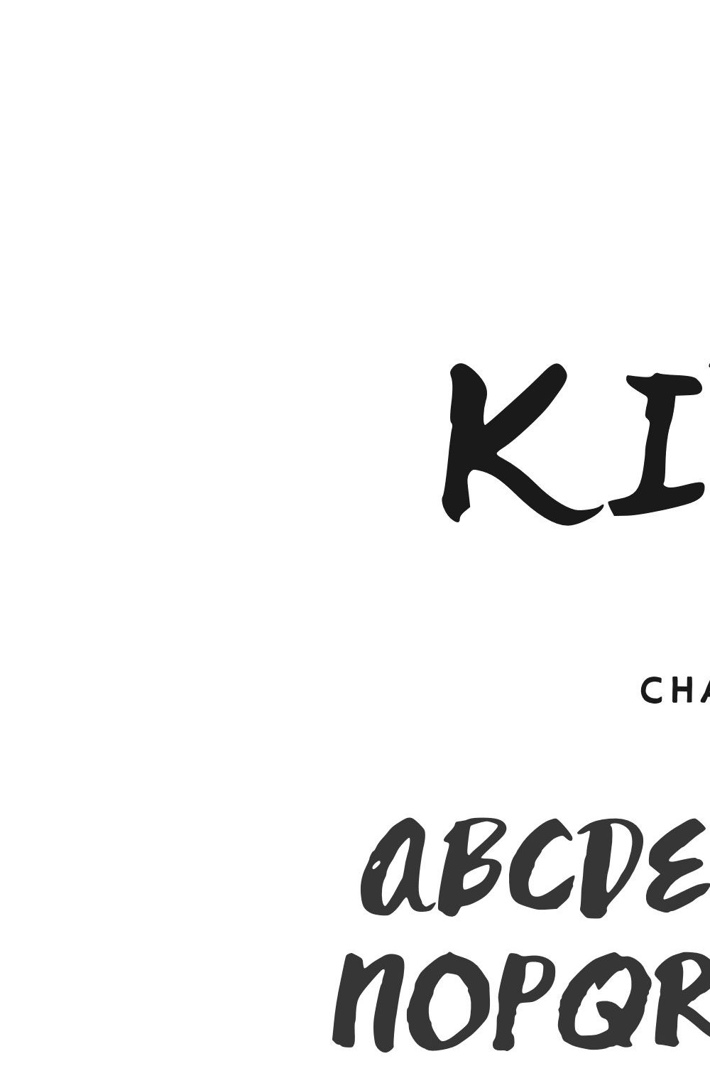 Kitsch — A Kitschy Handwritten Font pinterest preview image.