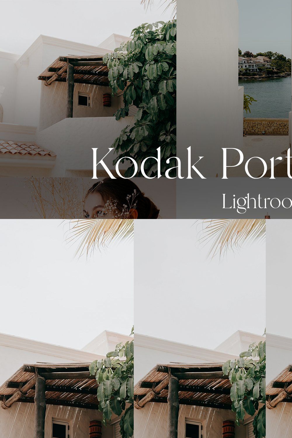 Kodak Portra 160 V3 — Lightroom pinterest preview image.
