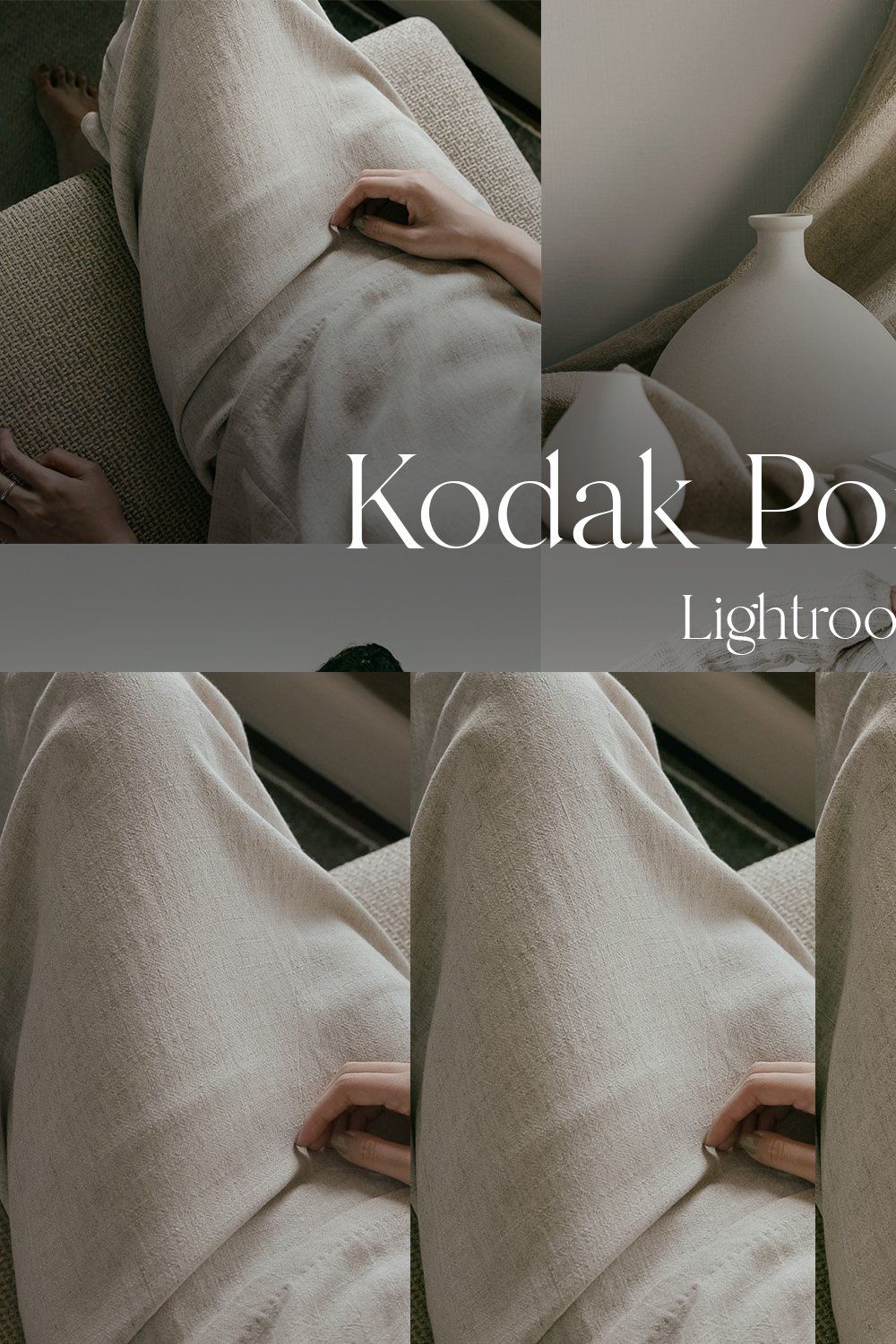 Kodak Portra 160 — Lightroom pinterest preview image.