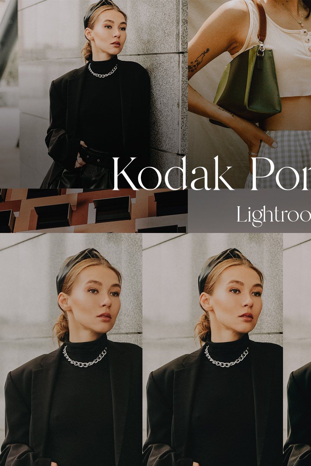 Kodak Portra 400 — Lightroom pinterest preview image.