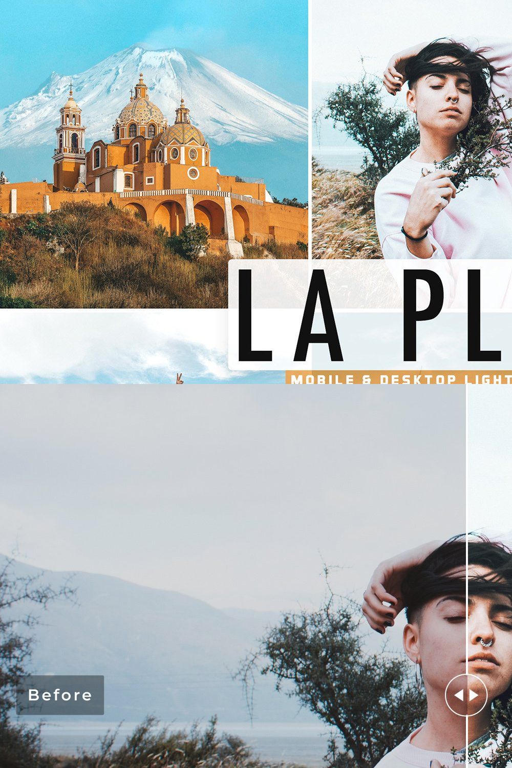 La Plata Pro Lightroom Presets pinterest preview image.