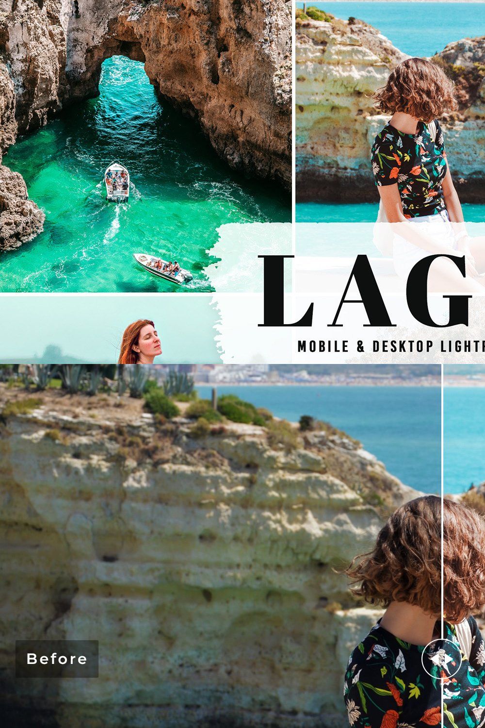 Lagos Pro Lightroom Presets pinterest preview image.