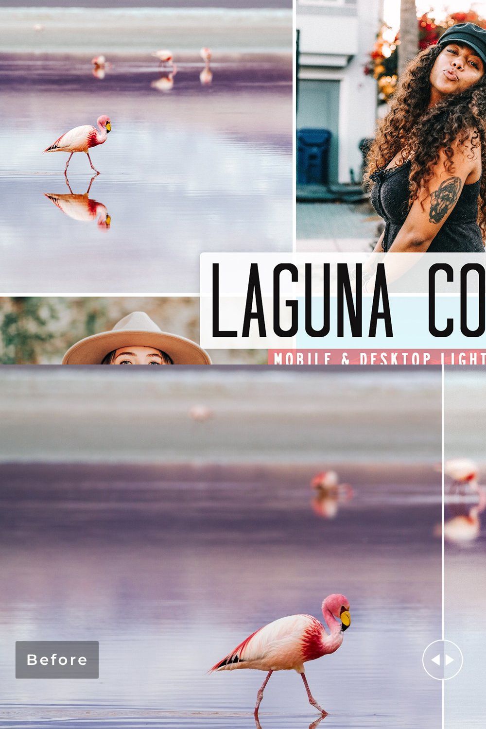 Laguna Colorada Lightroom Presets pinterest preview image.