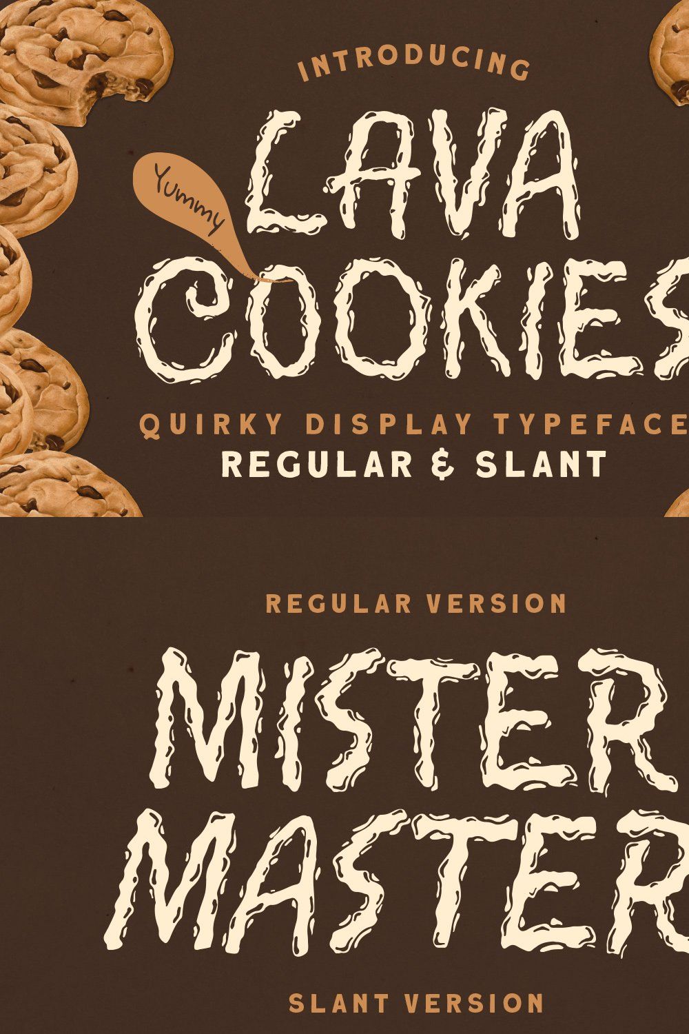 Lava Cookies - Quirky Display pinterest preview image.