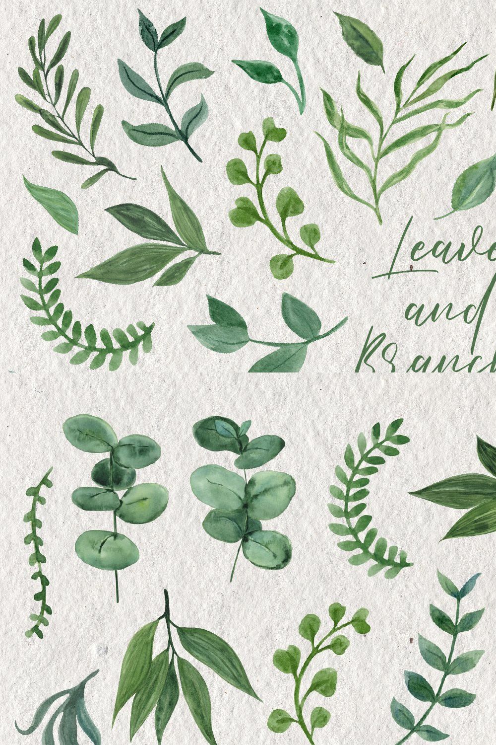Leaves and Branches pinterest preview image.