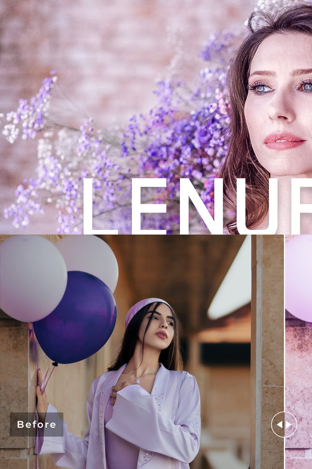 Lenurple Pro Lightroom Presets pinterest preview image.