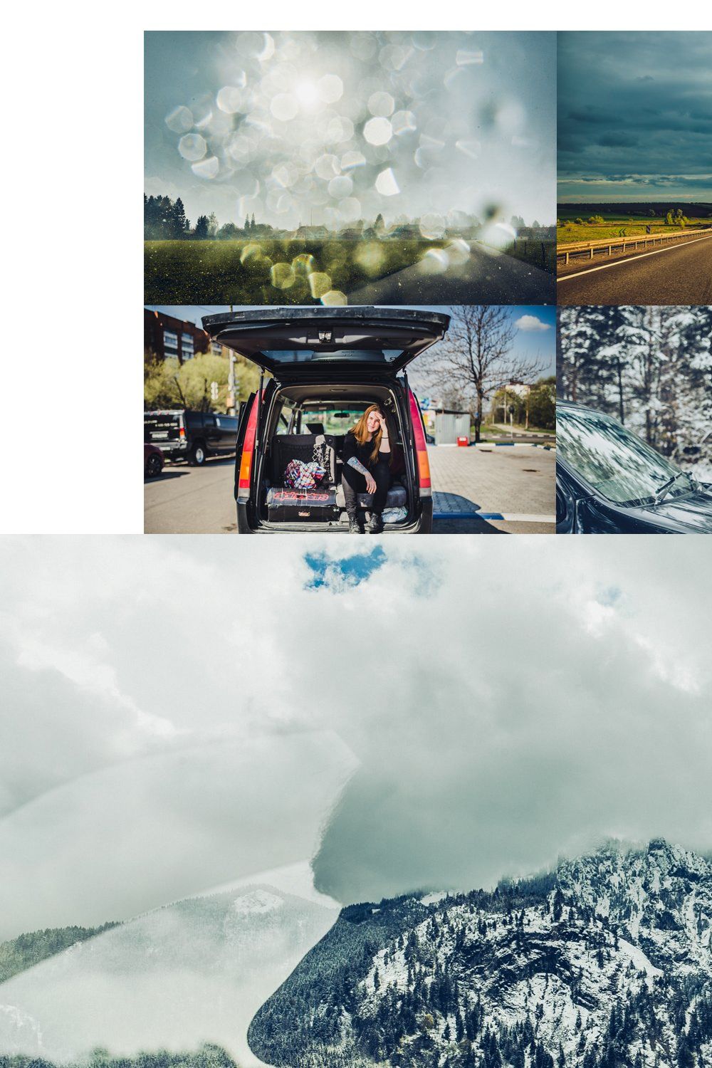 Life is a Road- 16 presets for Lr pinterest preview image.