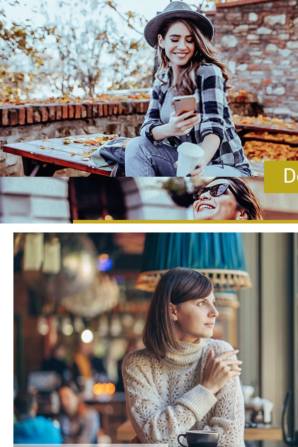 Lifestyle Cappuccino Presets pinterest preview image.