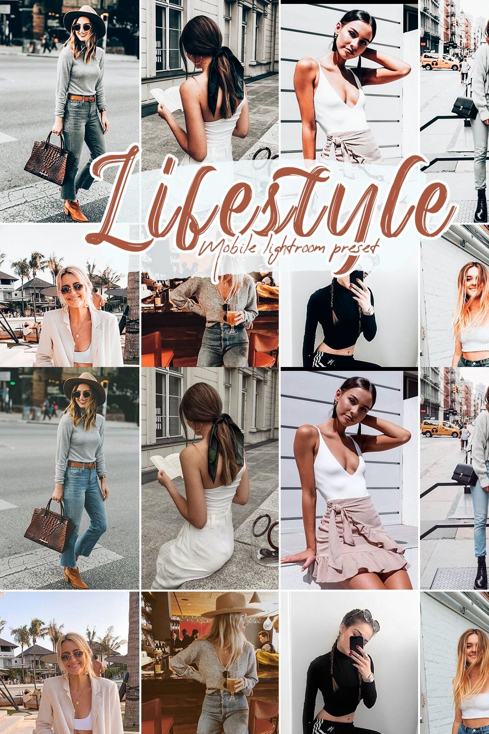 Lifestyle Lightroom Presets pinterest preview image.