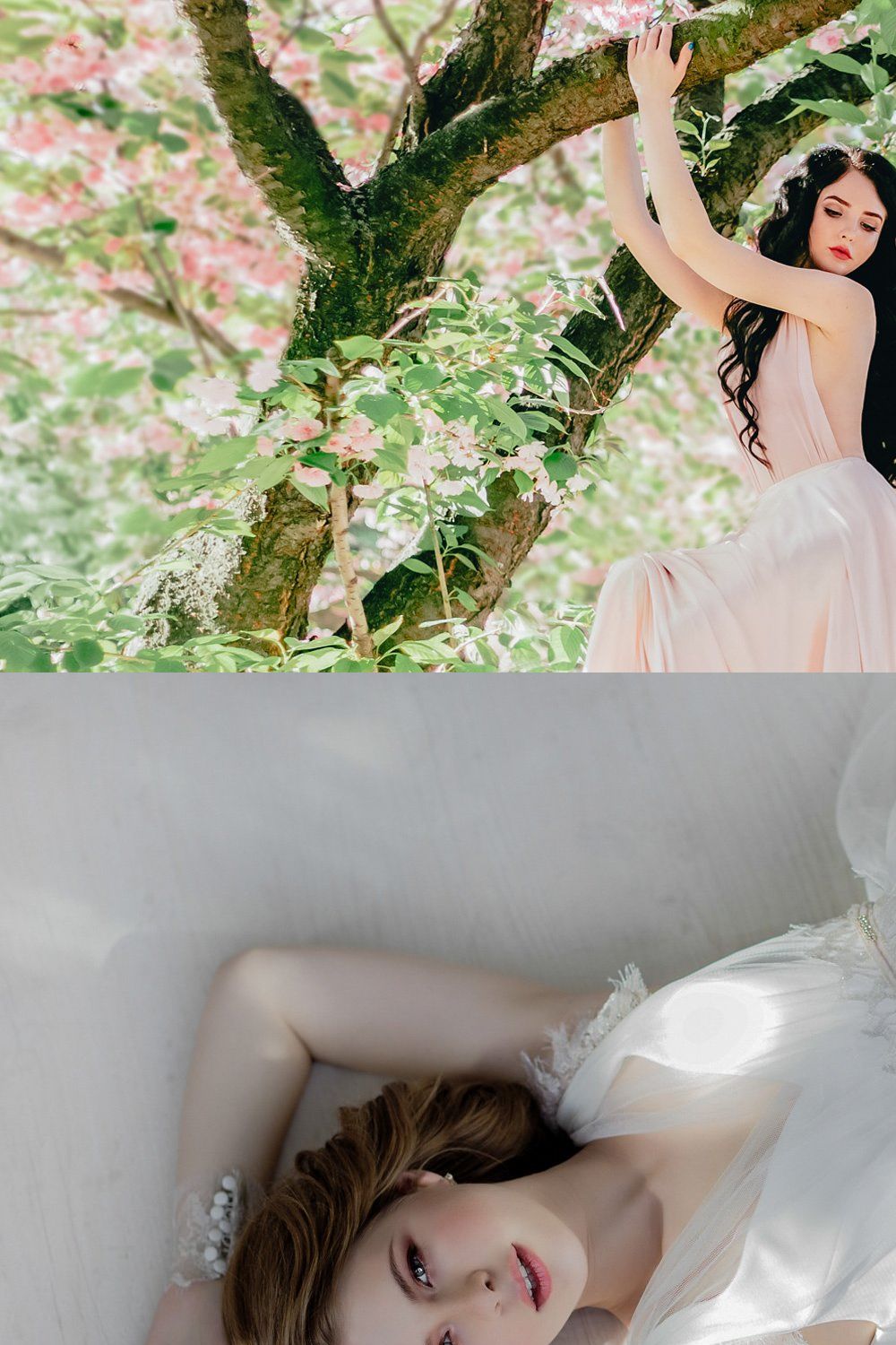 Light & Airy Lightroom presets pinterest preview image.