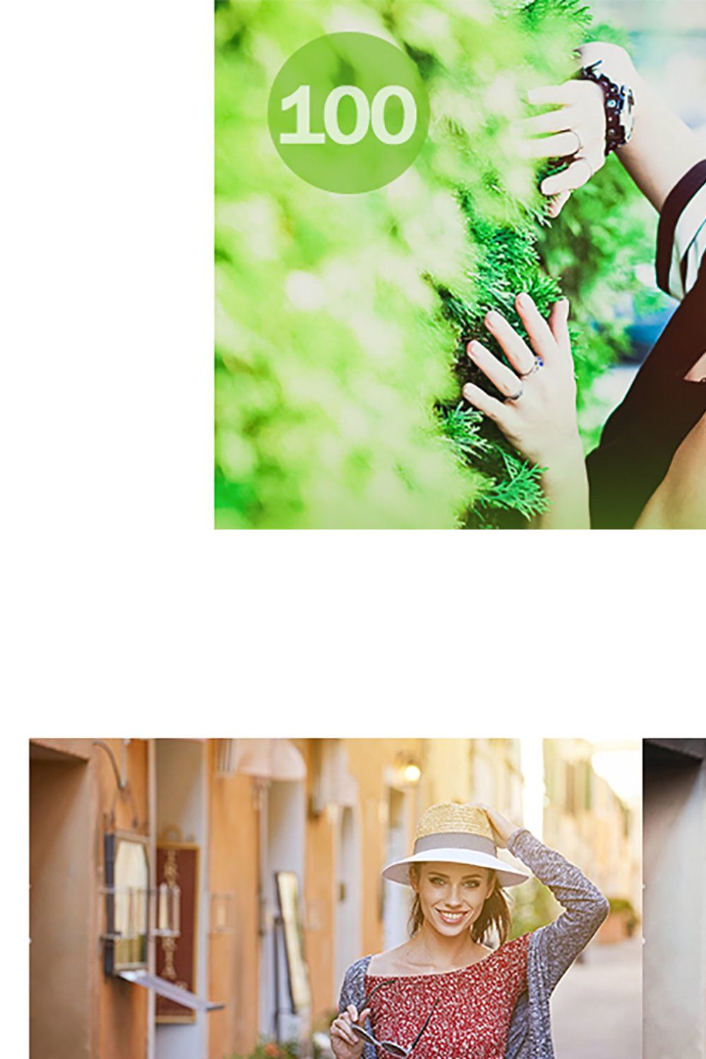 Light Lightroom Presets pinterest preview image.