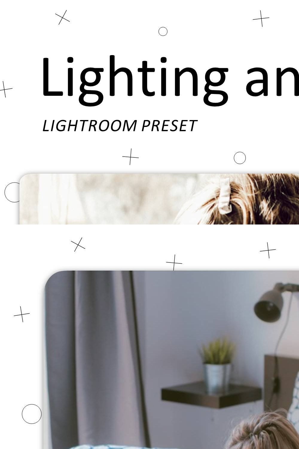 Lighting & Color - Lightroom Presets pinterest preview image.