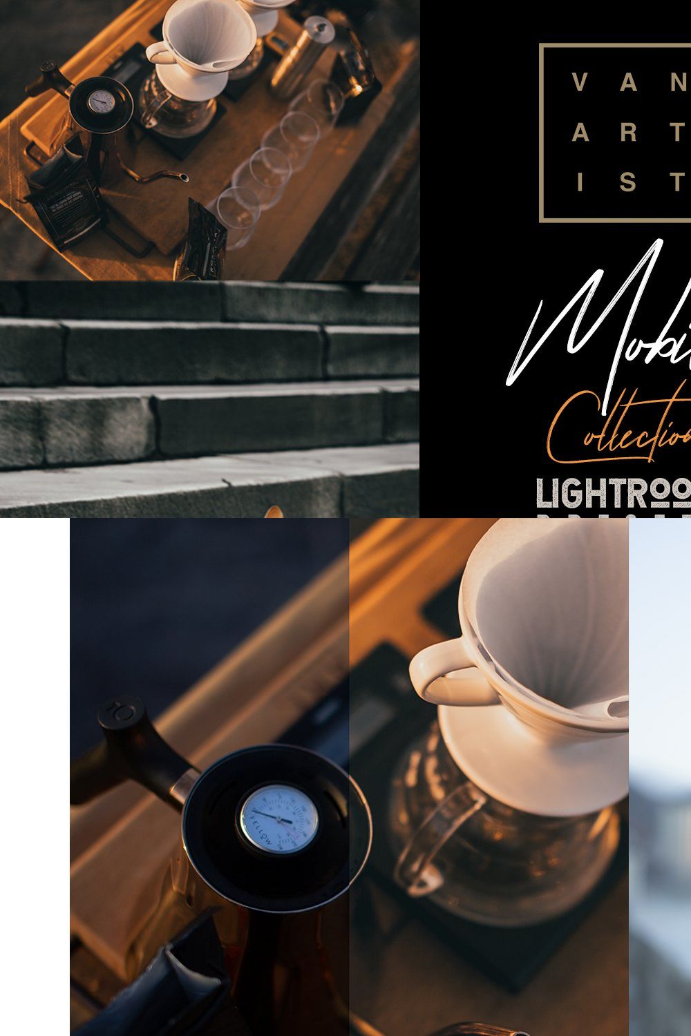 Lightroom Mobile Presets - 30 Pack pinterest preview image.