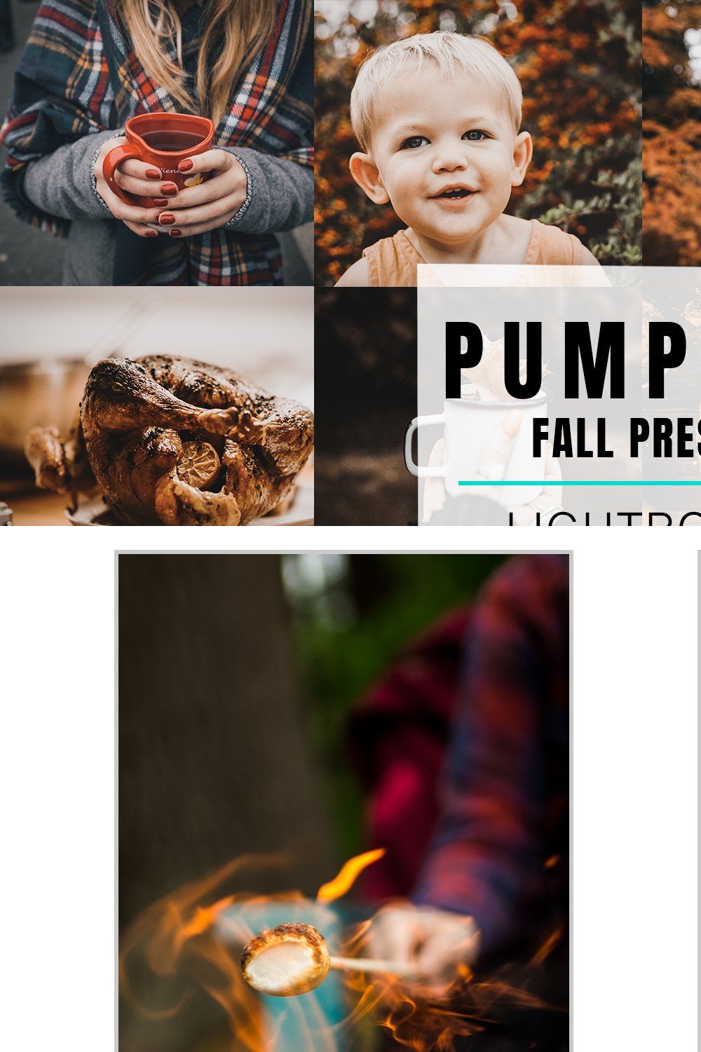Lightroom Mobile - Pumpkin pinterest preview image.
