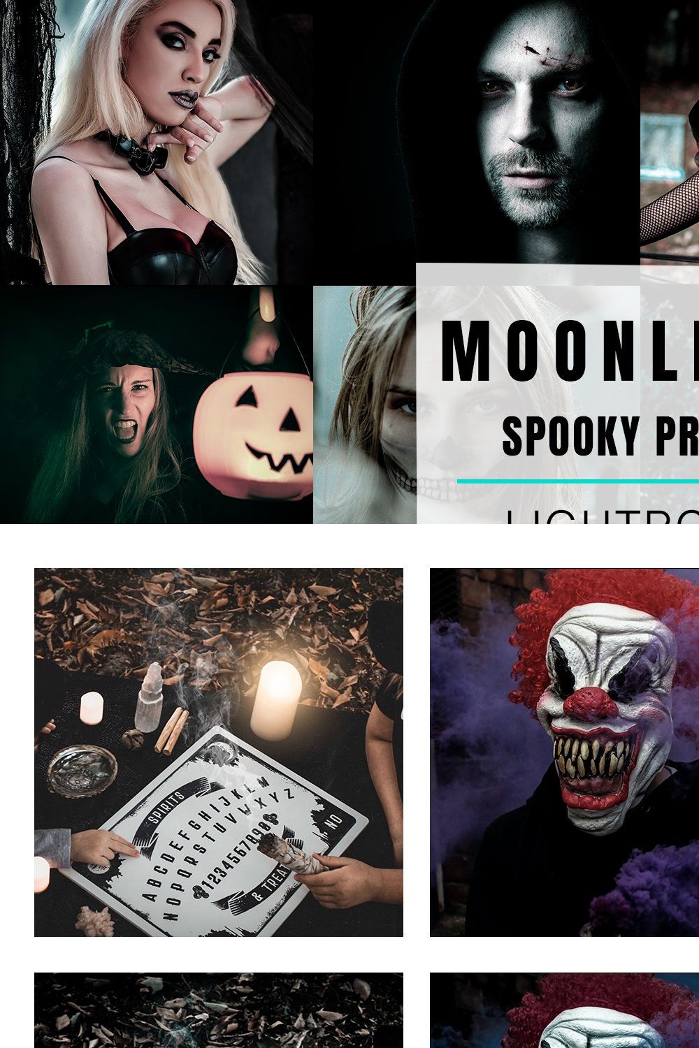 Lightroom Mobile - Spooky Moon Light pinterest preview image.