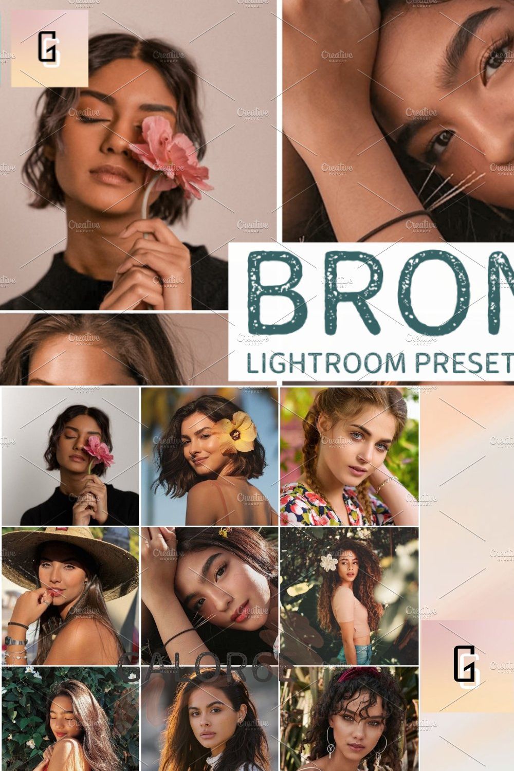 Lightroom Preset BRONZE by GALOR6E pinterest preview image.