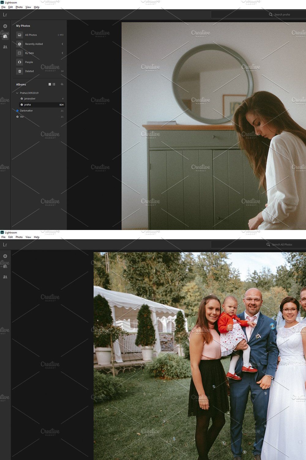 Lightroom preset classy analog pinterest preview image.