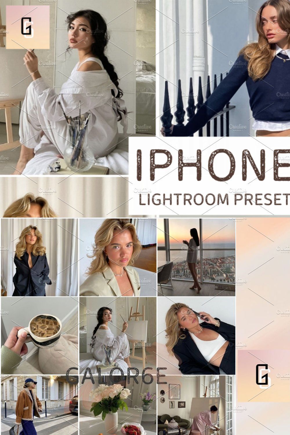 Lightroom Preset IPHONE PRO GALOR6E pinterest preview image.