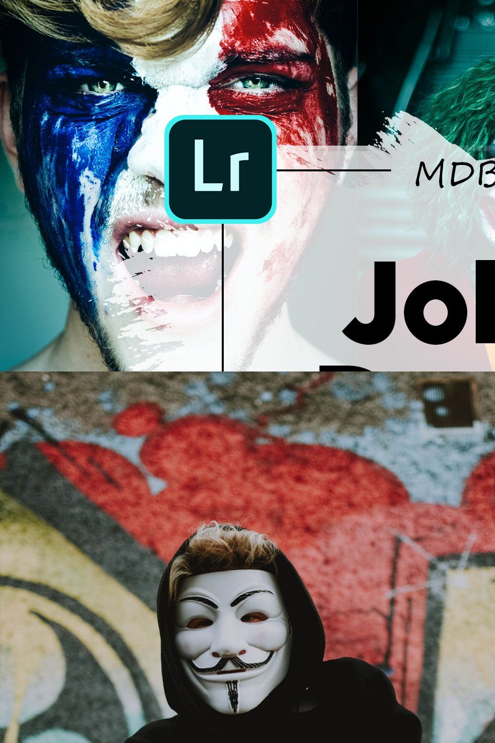 Lightroom Preset, Joker Drama, Mobil pinterest preview image.