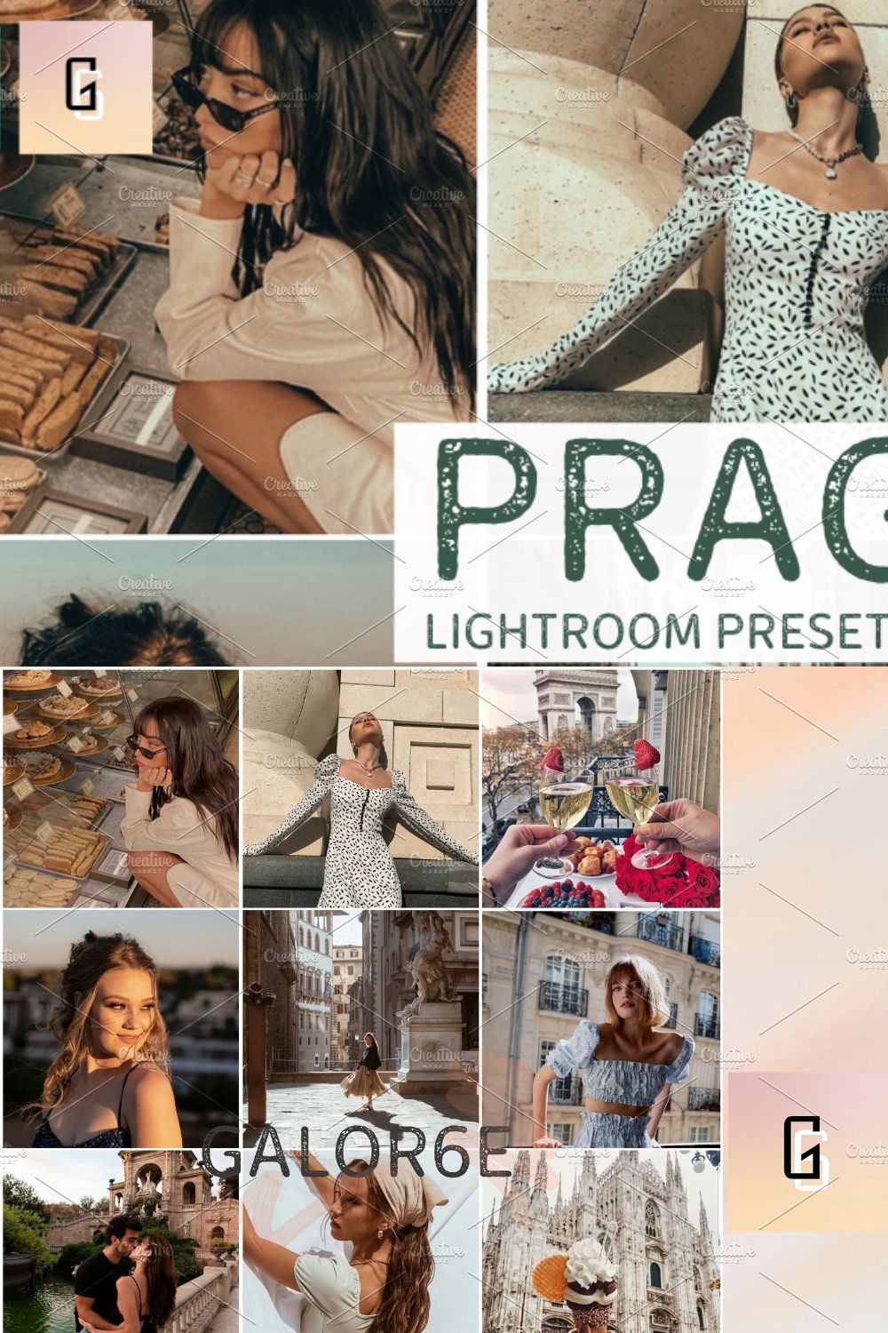 Lightroom Preset PRAGUE by GALOR6E pinterest preview image.