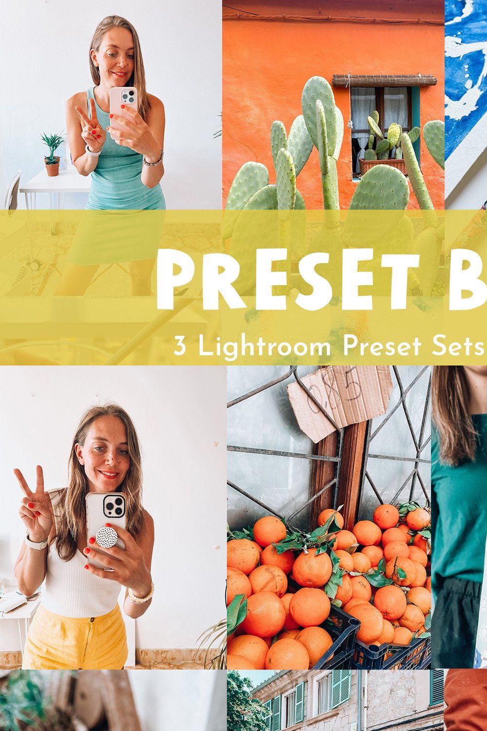 Lightroom Presets Bundle (3 for 2) pinterest preview image.