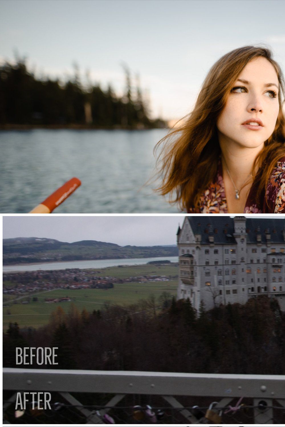 Lightroom Presets Collection pinterest preview image.