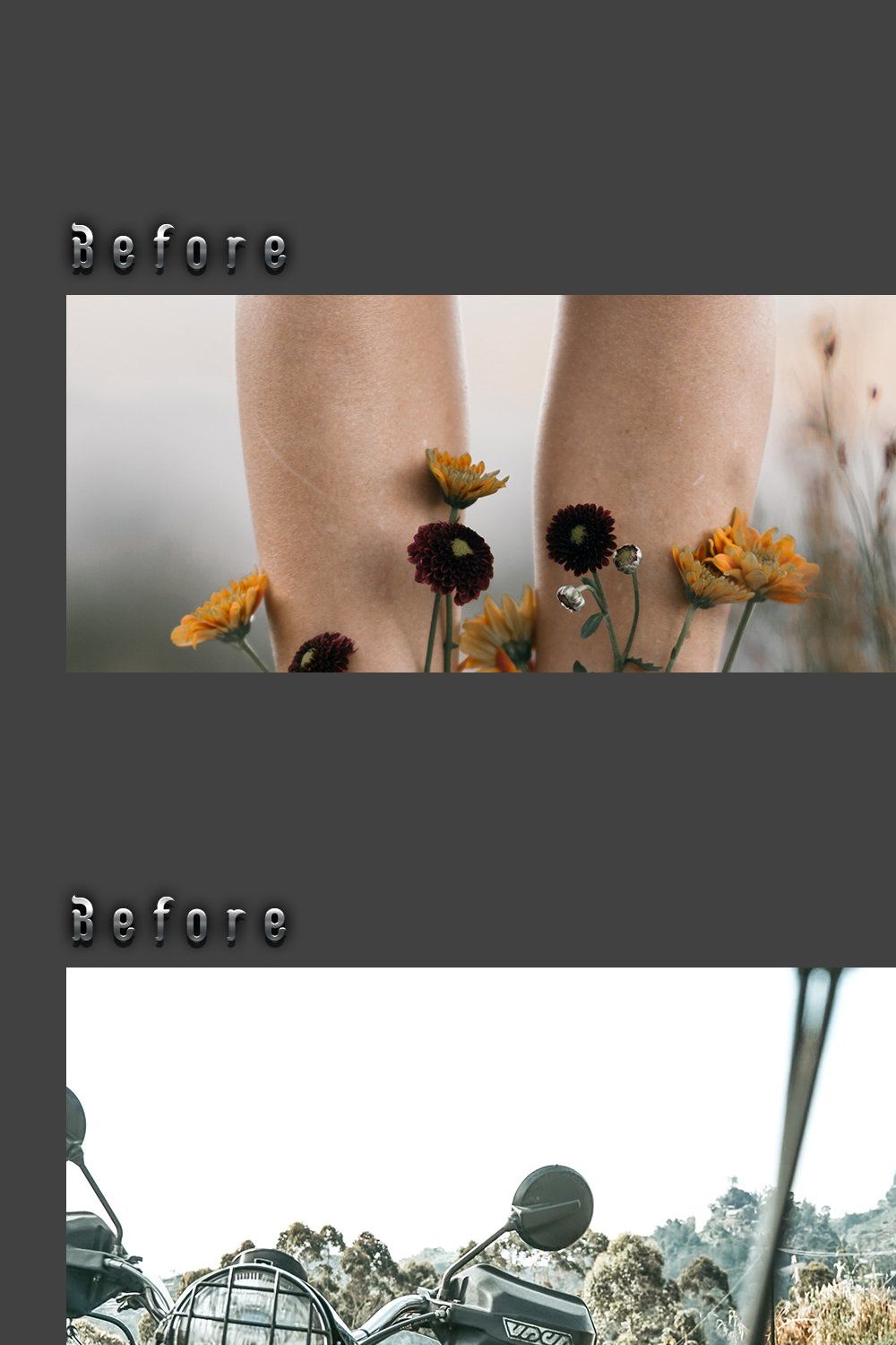 Lightroom Presets Mobile And Desktop pinterest preview image.