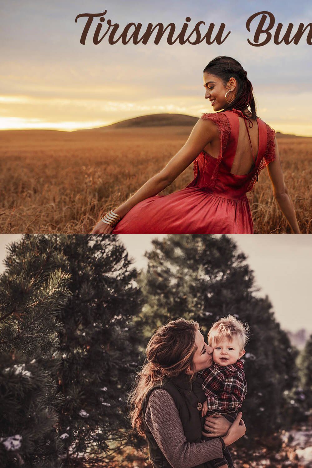 Lightroom Presets - Tiramisu pinterest preview image.