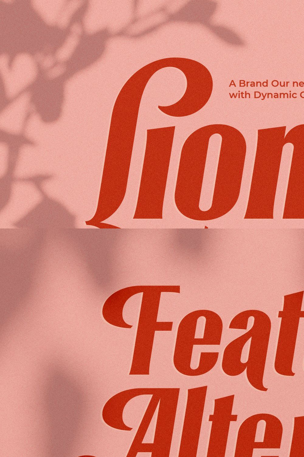 Lioney Oblique pinterest preview image.