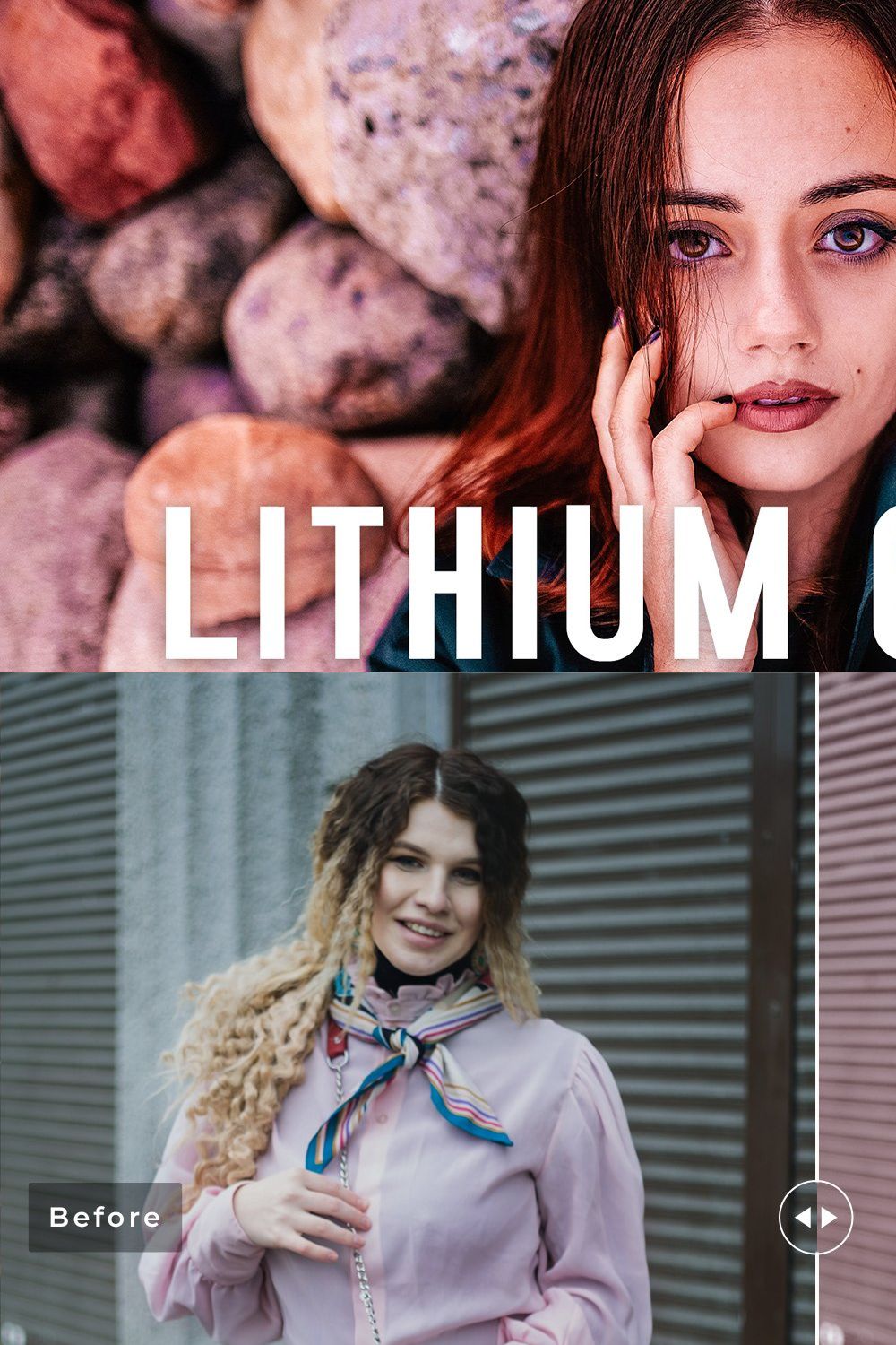 Lithium Quartz Pro Lightroom Presets pinterest preview image.