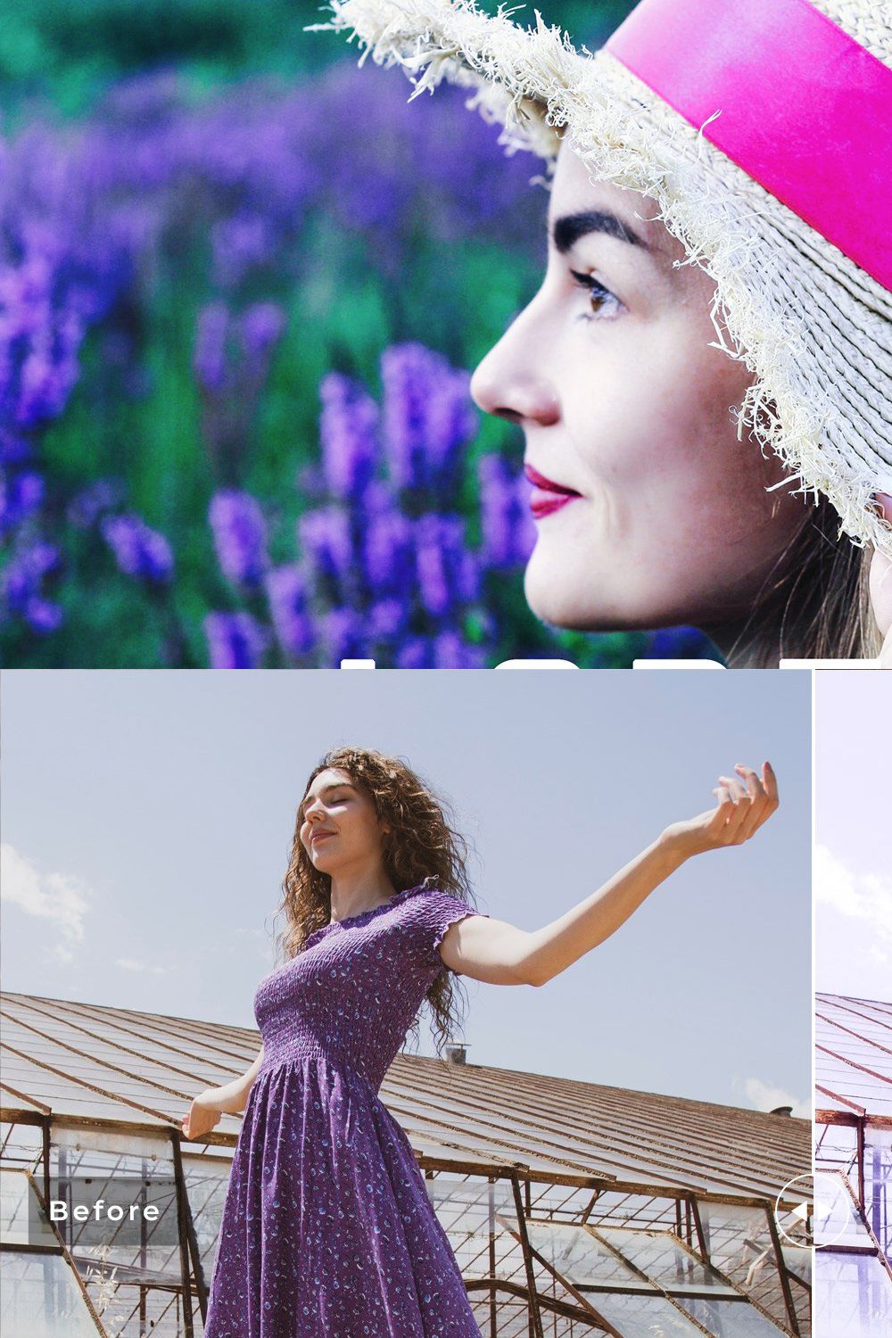 Lobelia Pro Lightroom Presets pinterest preview image.