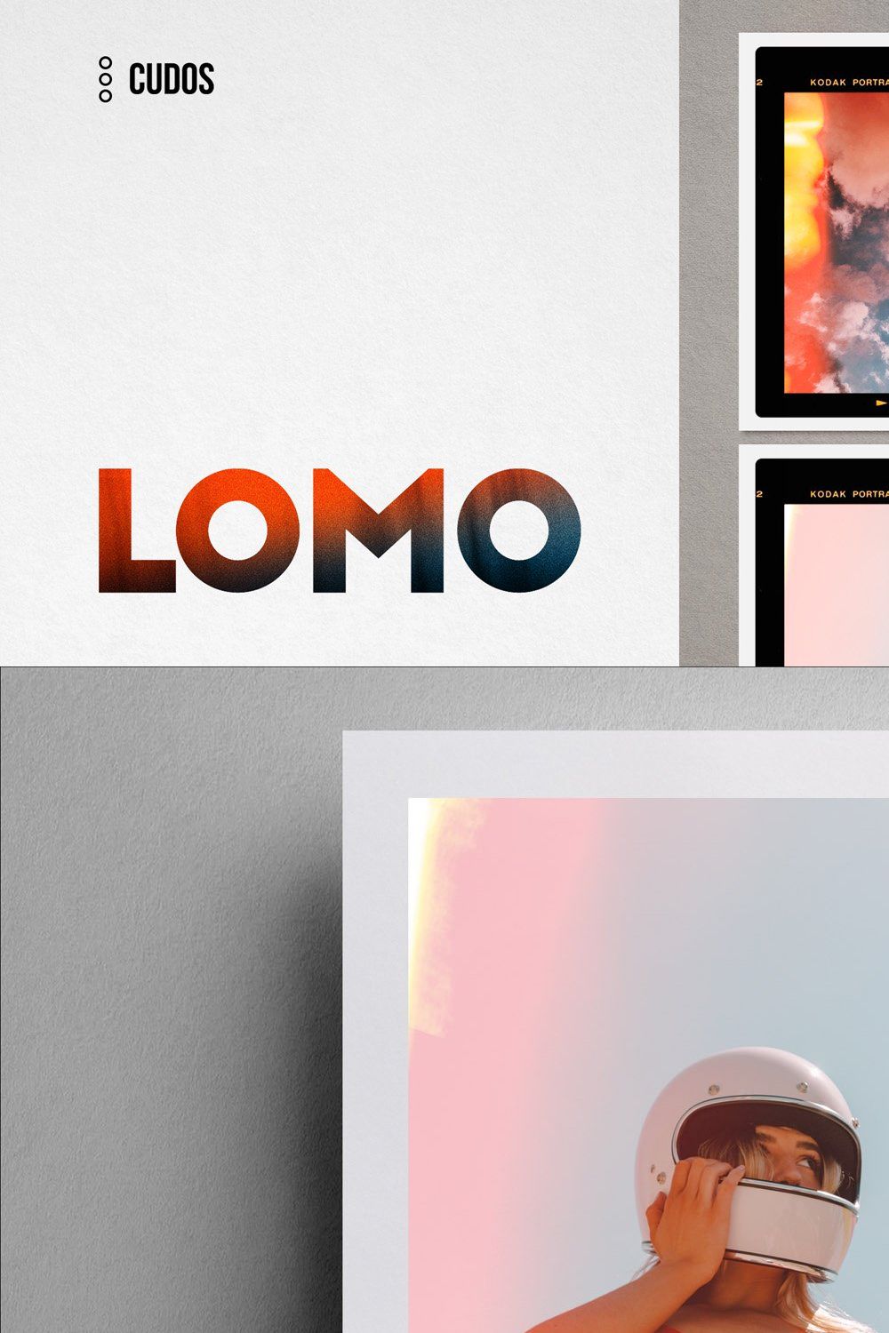 LOMO | 100+ Analog Light Leaks & FX pinterest preview image.