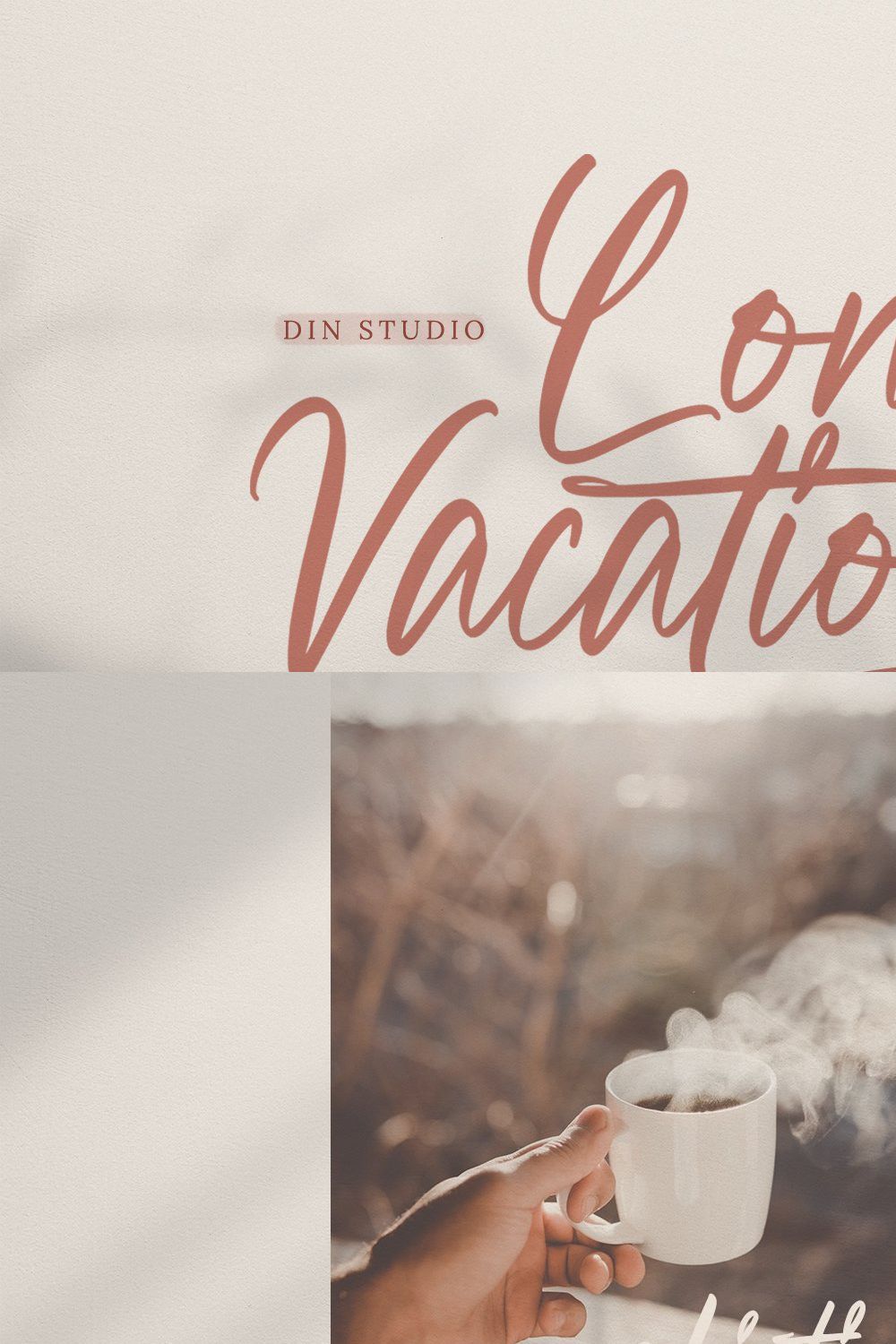 Long Vacation pinterest preview image.