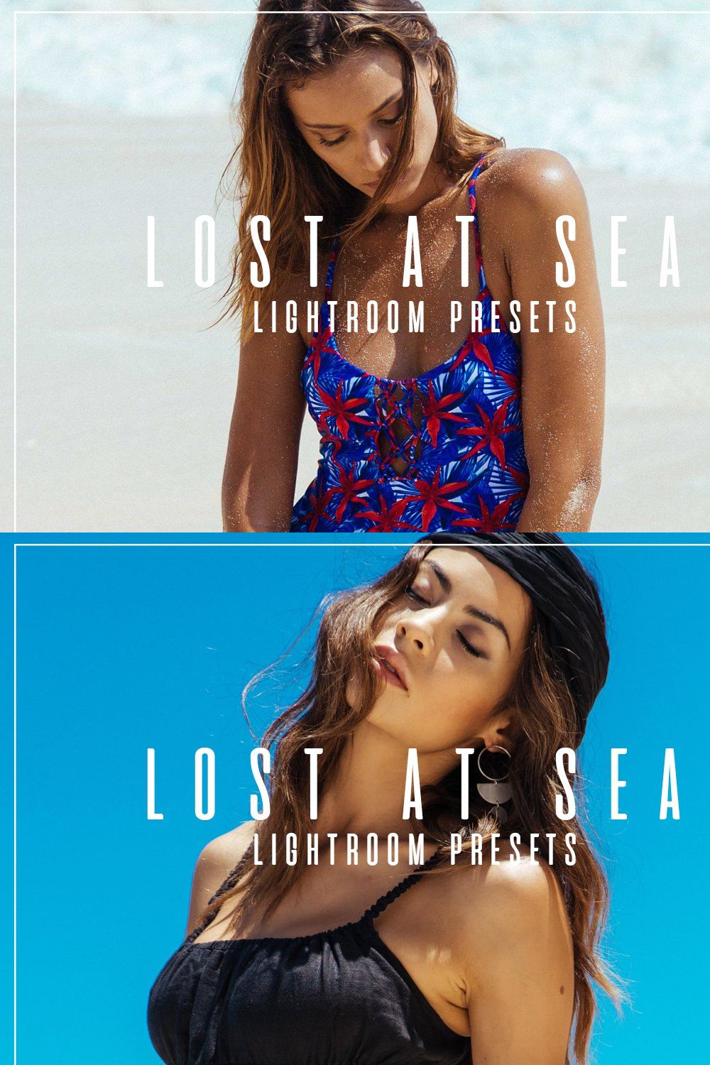 Lost At Sea // Lifestyle LR Presets pinterest preview image.