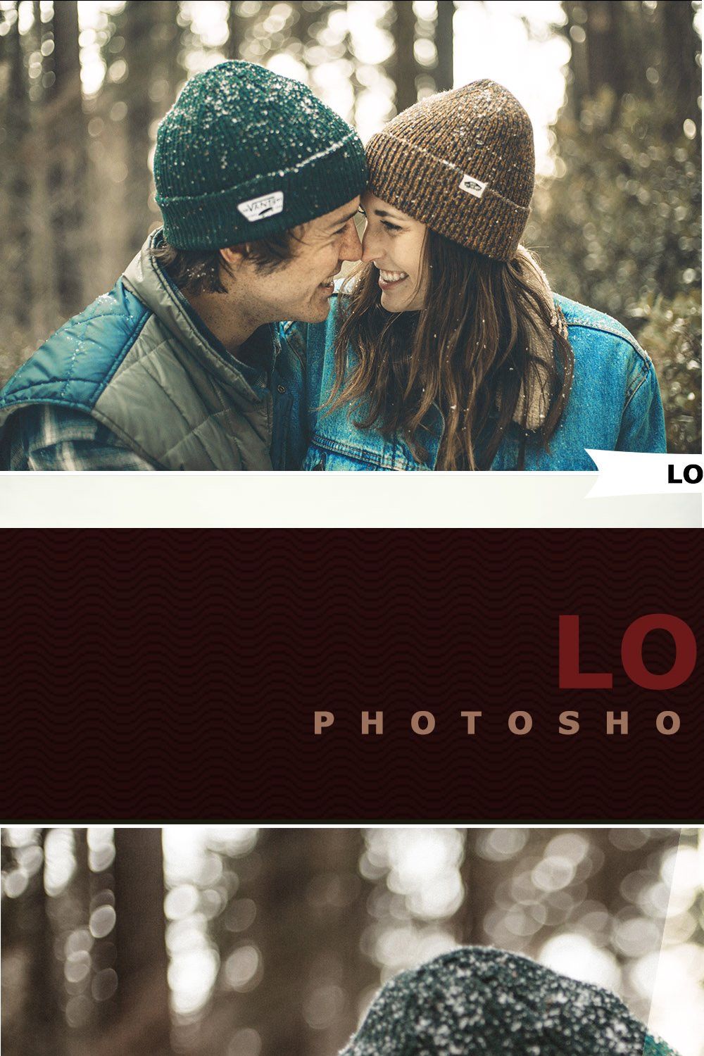 Love Photoshop Actions pinterest preview image.