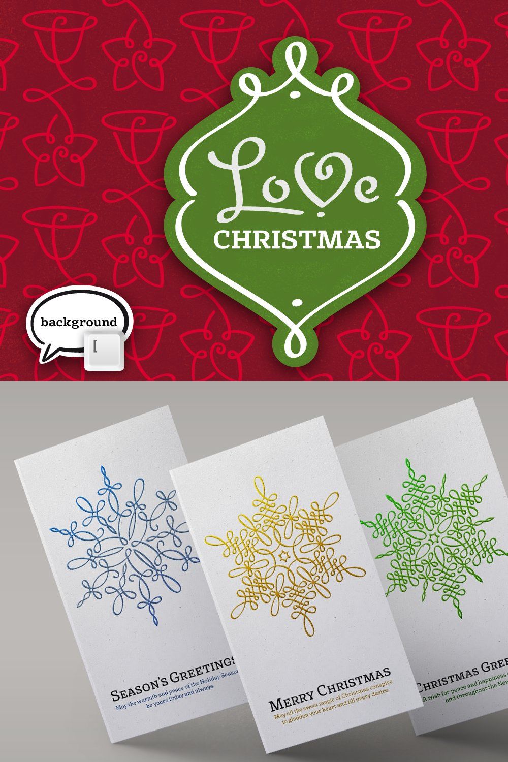 LoveChristmas pinterest preview image.