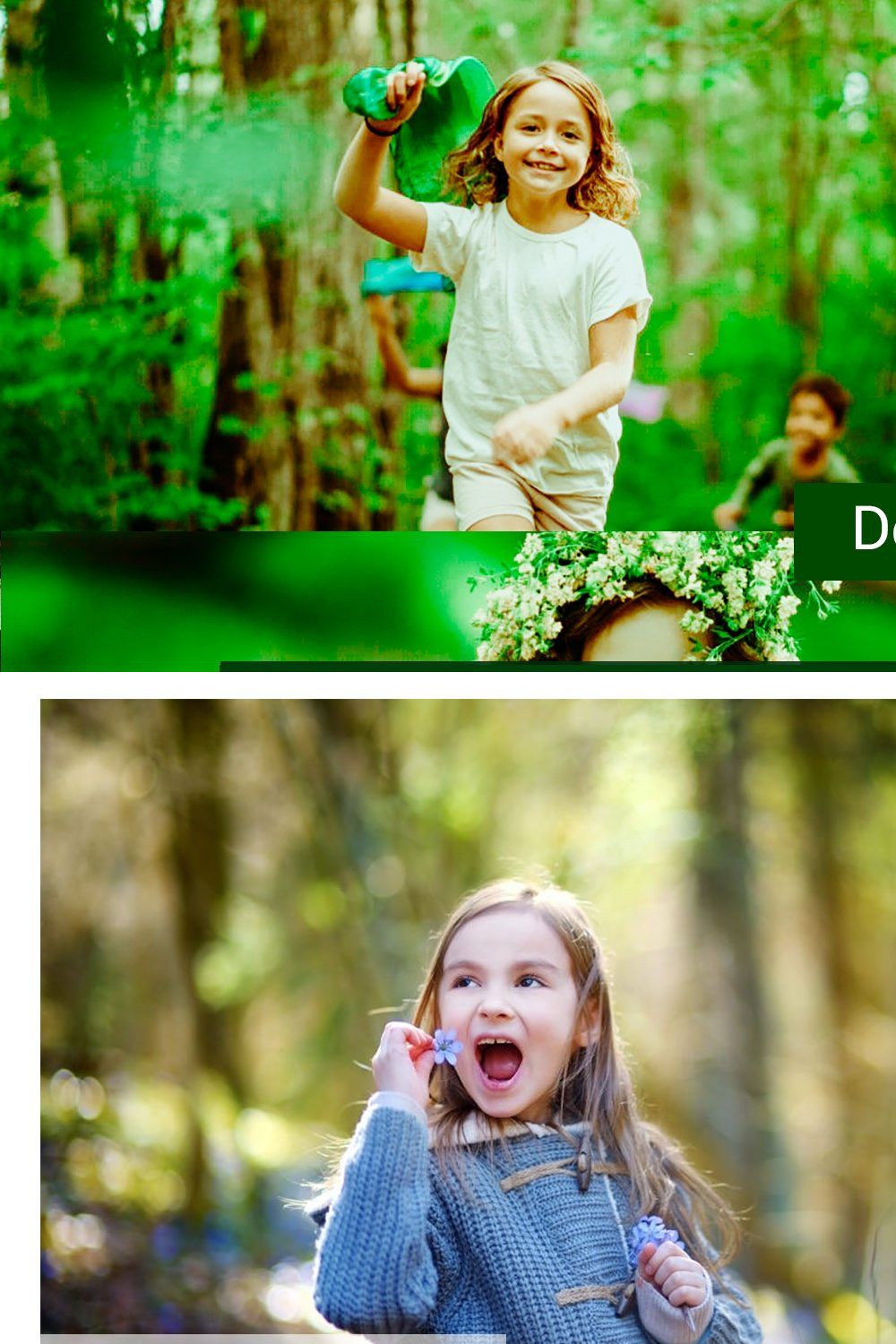 Lovely Green Presets pinterest preview image.