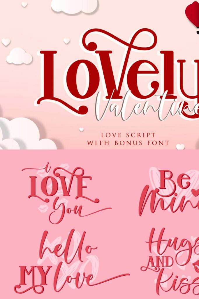 Lovely Valentine | Love Script Font – MasterBundles