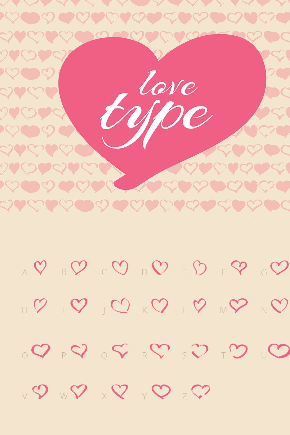 LoveType pinterest preview image.