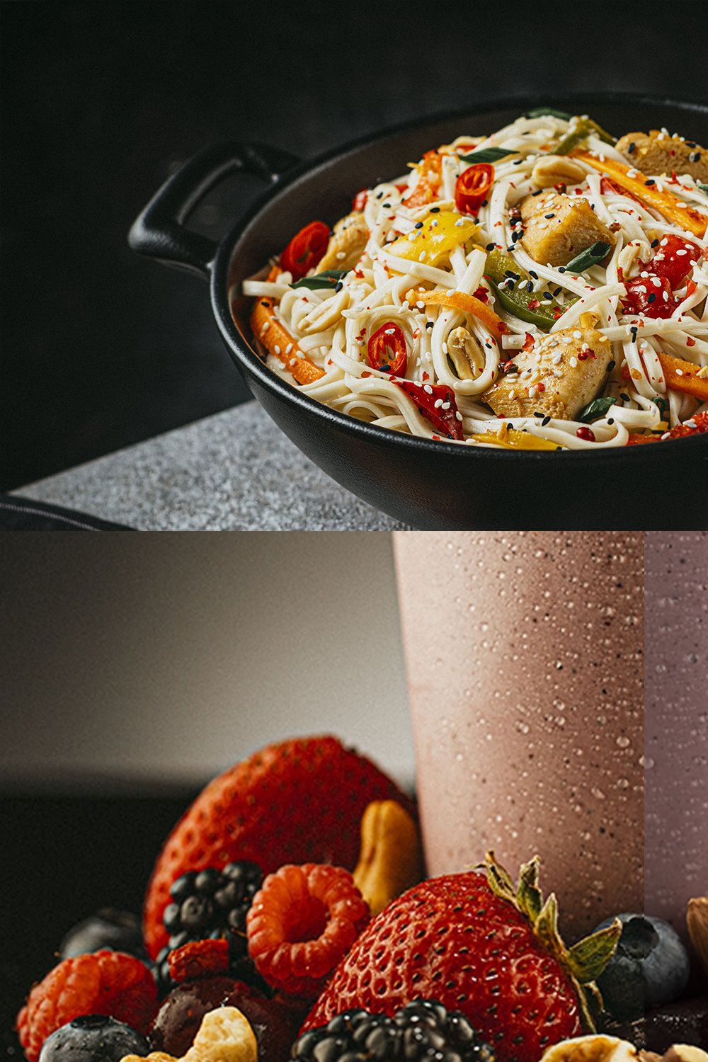 Loweday Food Presets - LR and ACR pinterest preview image.