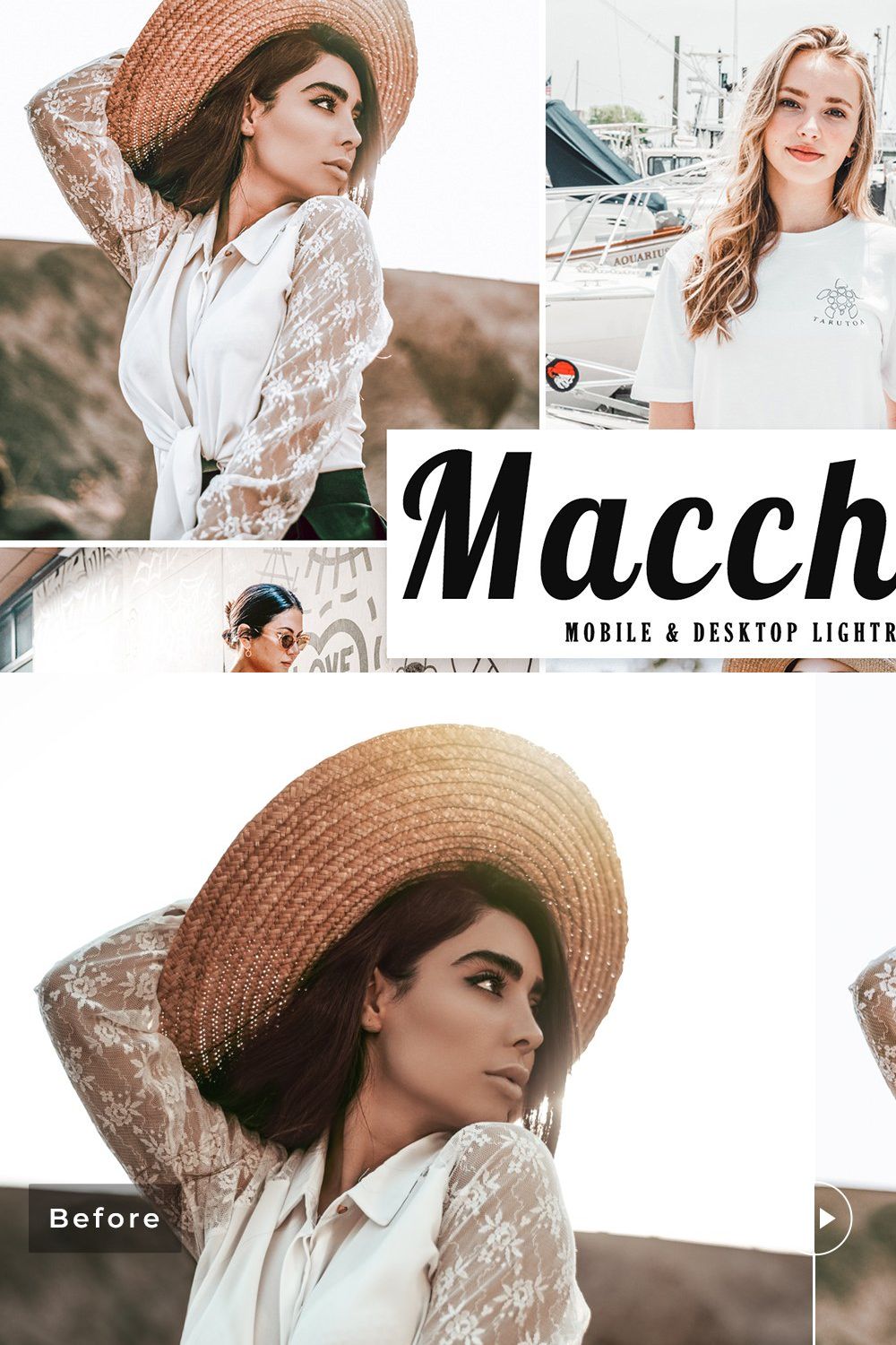 Macchiato Mobile & Desktop Lightroom pinterest preview image.