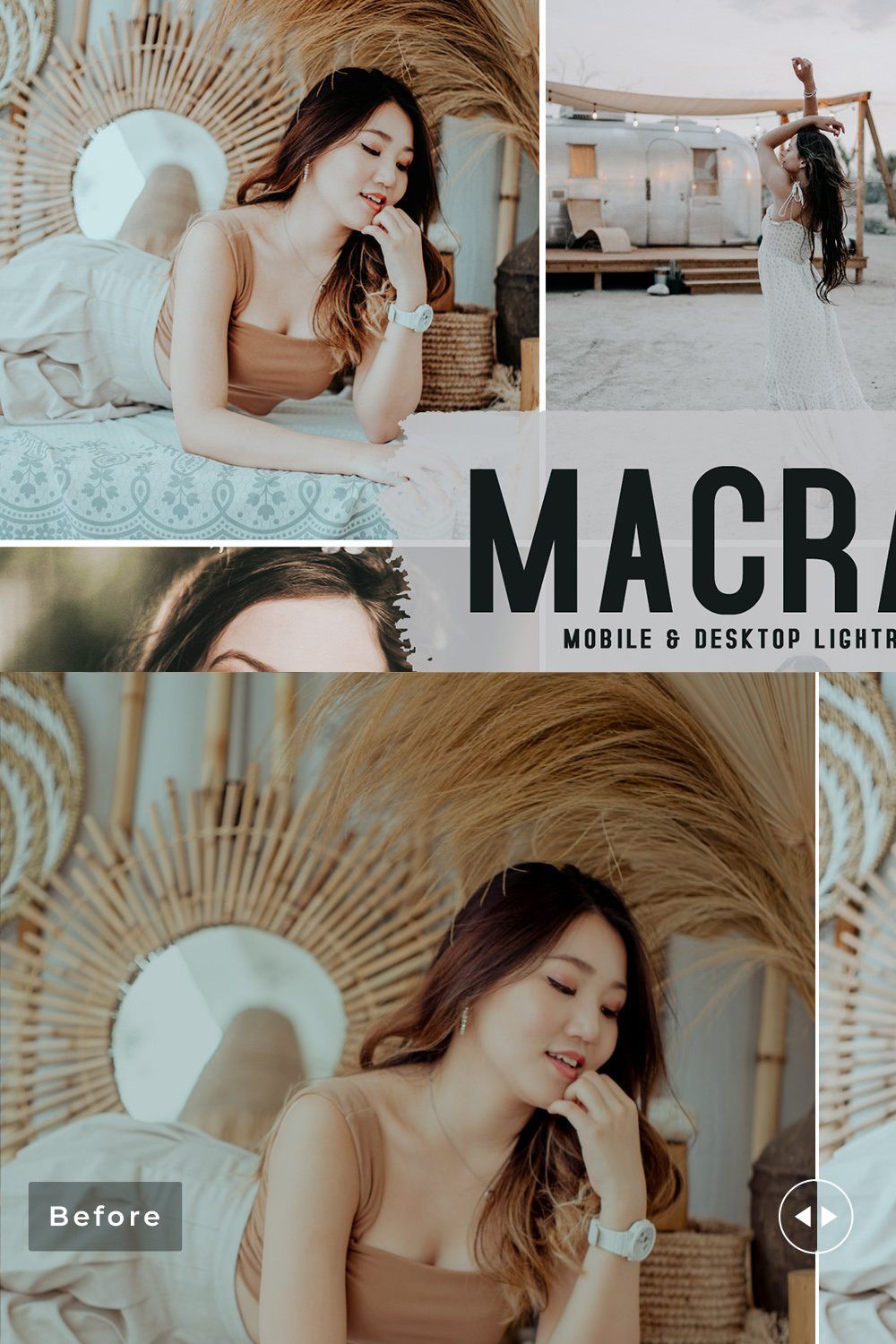 Macrame Pro Lightroom Presets pinterest preview image.