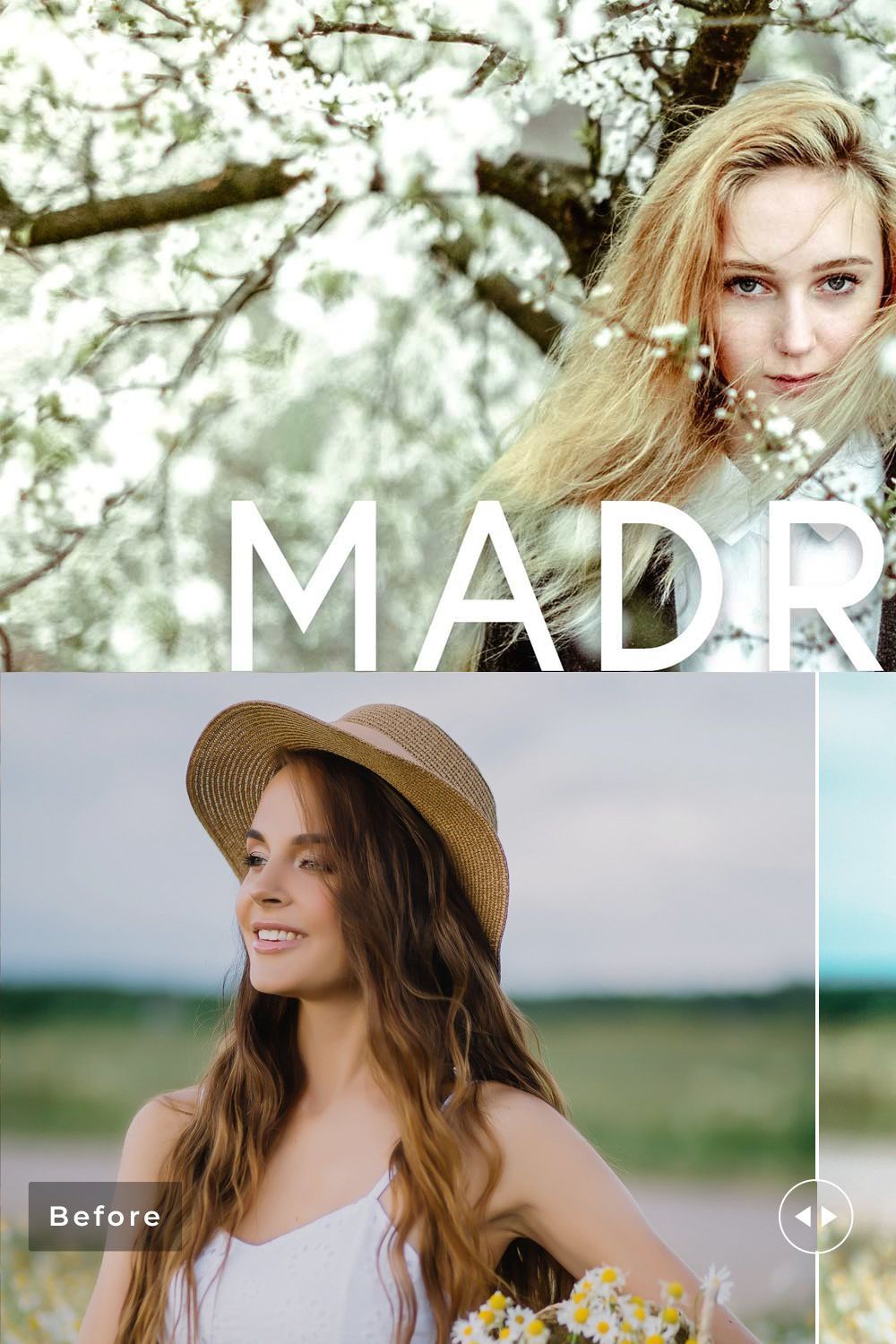 Madrone Pro Lightroom Presets pinterest preview image.